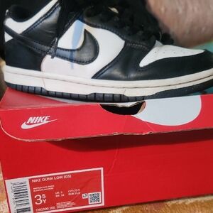 Nike Dunk Low Classic Black and White Shoes